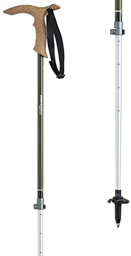 Komperdell Walker Powerlock Länge: verstellbar von 85-100cm Farbe: Khaki/Silber