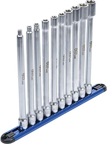 BGS 70026 | Juego de llaves de vaso E-Torx | XXL | entrada 10 mm (3/8) | E6 - E20 | 10 piezas
