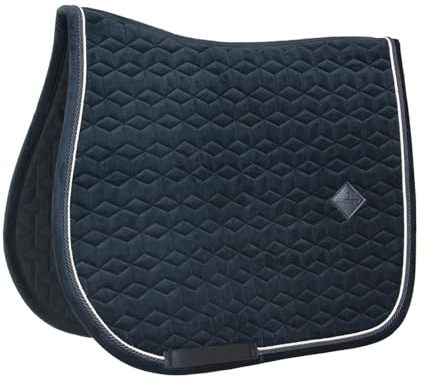 Dy'on de Kentucky - Tapis de selle - Velours noir - Cob - Tapis de selle cheval