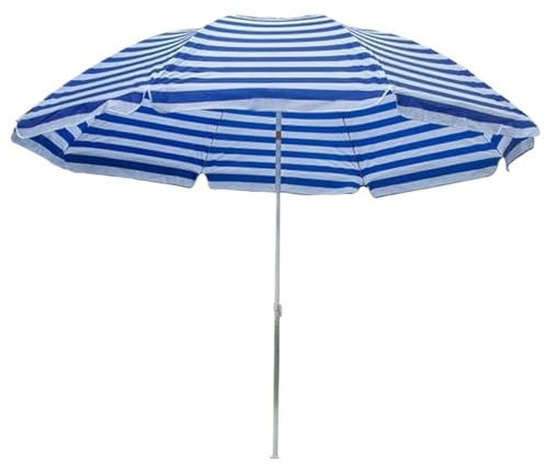 DGSYUAN Sonnenschirm Im Freien Außenschirm Terrassenschirm Tischmarktschirm Für Gartendeck Hinterhof Ohne Sockel Gartenschirm(Blue)