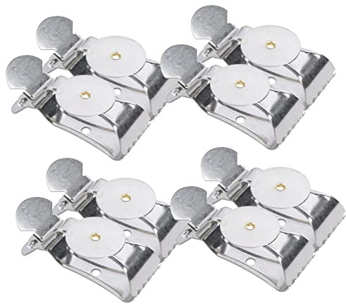 MUSISALY 8St Gardinenclip Gardinenhaken Gardinenaufhänger kein Bohren Gardinenhalterclip Curtain Clips vorhangklammern Vorhang-Raffhalter-Clips Gardinen-Halteklammern Rostfreier Stahl