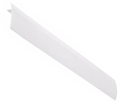 Tira Pulgadas 25 de Cocina de Encimera Sellado Hueco | Silicona de Color Claro, Fácil de Limpiar y Cortar a Medida, para Derrames en Cocina