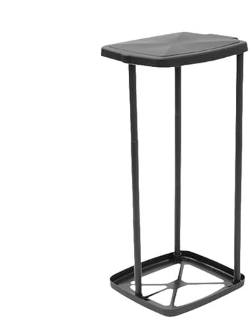 Trash Bag Holder Stand - Outdoor Leaves Bag Stand,Retractable Holder with Lid for Garden Waste Bin Camping RV Picnic and Home
