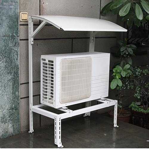 Soporte para Montaje del Aire acondicionadoSoporte de Suelo Resistente para Aire Acondicionado Split de Exterior, Soporte Universal Resistente a la Intemperie para condensadores de CA, cubie