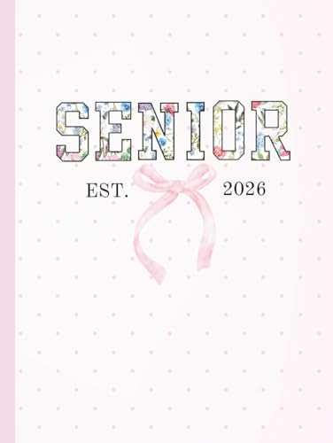 SENIOR 2026 Memory Book: Signatures, Advice, Quotes, Photos or Notes - Collect Memories from Friends, Teachers & Classmates, Graduation Gift, Class of ... Hardcover, 100 Blank Pages, 8.25 x 11 inches