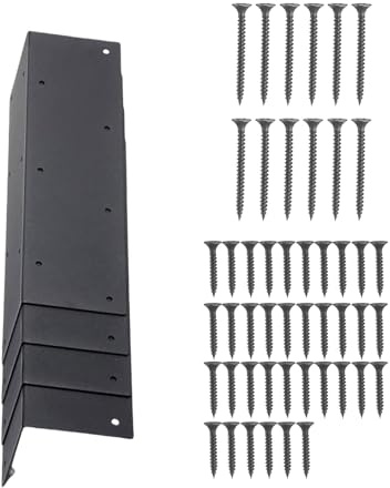 Qsvbeeqj 4 Pack Home Yard Soporte de esquina para el soporte de la estructura de la planta que proporciona amplias plantas