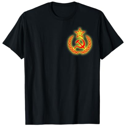 Martillo y Hoz soviética con Estrella Camiseta