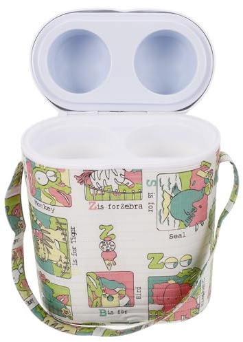 BESPORTBLE Isoliertasche Babyflasche mit Griff Tragbar Babyflaschen Kühltasche Isolierter Aufbewahrungsbeutel für Milchflaschen Outdoor Reise Flaschenwärmer Thermotasche für Neueltern und