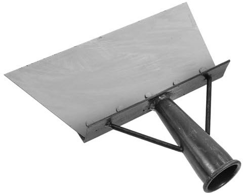 TOYZFRIENDY Grattoir Multifonction Jardin 1 PC Pelle en Métal Robuste pour Creuser et Déneiger Sols Extérieur Outils Jardinage Polyvalents Désherbage et Nettoyage