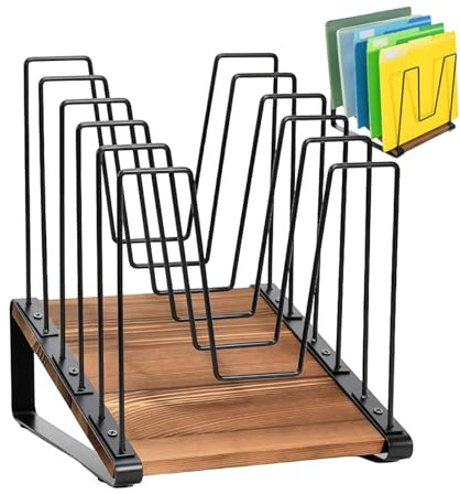 Organizzatore Di File Verticale Per Scrivania,Porta Posta e Carta Inclinato - Portadocumenti per l'Ordinamento | Per Uomini Studenti Insegnanti Casa Studio Ufficio Scuola Aula E Scrivania