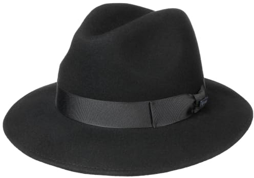 LIPODO New York Sombrero Traveller de Fieltro Unisex Todo el ano
