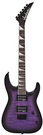Jackson JS Series Dinky Arch Top JS32Q DKA HT AM Transparent Purple Burst - E-Gitarre | Transparenter violetter Burst