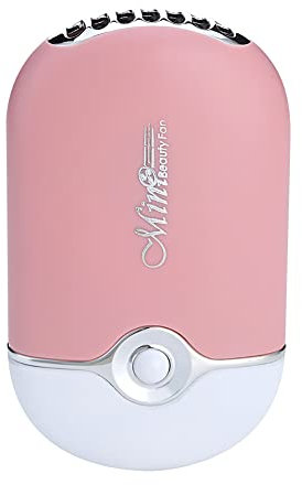 Aussido Mini Eyelash Fan Air Conditioning USB Rechargeable Portable Fan for Eyelash Extension Dryer