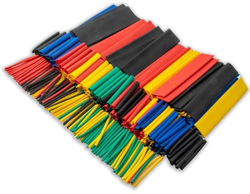 UMTMedia® 328 pcs Assorted Heat Shrink Cable Wire Tubing Tube Sleeve Kit Car Electrical Wrap