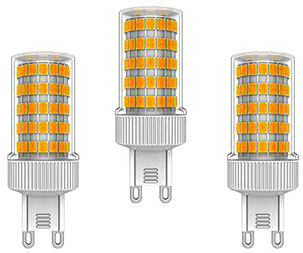 ZHIYUE 3 Stück G9 10W LED Birne G9 1000LM Energiesparlampen Sockel Led Lampe AC 220-240V Nicht Dimmbar Warmweiß 3000K Kapselbirne