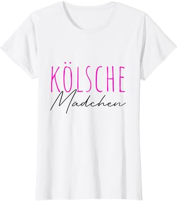 Kölsche Mädchen Bier Karneval Fasching Köln Verkleiden T-Shirt