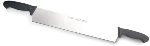 Lacor - 39101 - Coltello Formaggio, Coltello da Formaggio, Coltello Taglia Formaggio Professionale, Lama Dritta, Acciaio Inox, Manico Ergonomico, 40 cm
