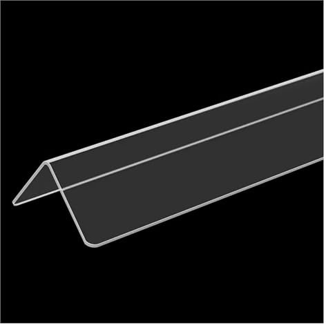 Eckschoner,Eckschutz für Wände, Selbstklebender Wand-Eckenschutz for Kantenschutztüren, transparenter Kantenschutzstreifen mit Bändern, Tische decken scharfe Möbel ab, einfache Installation (Größe:(Si
