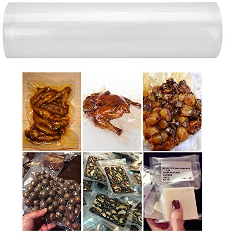 Rotolare il Cibo a Vuoto a Punta Spessa Sacca 30x500 Cm per Alimenti Efficaci e Conservazione (25 * 500 cm Dots addensato) (30 * 500 cm di spessore) (35 * 500 cm di spessore)