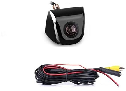 SDZSDAS Videocamera Retromarcia Telecamera Universale Retromarcia Telecamera Posteriore A Colori Visione Notturna Telecamera Impermeabile Retromarcia 12 V Telecamera Backup(Nero)