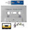 Clean Cassette Tape Head,Care Maintenance Kit,Cassette Audio C/assette Clean, Care Wet Maintenance,Head Cleaner & Demagnetizer for C/assette Player,Capstan Cleaner,Cd C/leaner Disc for Cd Player