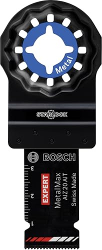 Bosch 5X Expert AIZ 20 AIT MetalMax Plunge Cut Blade | for Steel, Stainless steel, Width mm, Professional Accessory Multitool