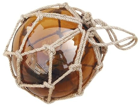 Sea-Club Fischerkugel Maritime Deko Ø=15cm Amber