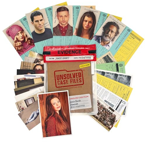 Unsolved Case Files | Banks, Jamie - Cold Case Murder Mystery Game | Can You Solve The Crime ?