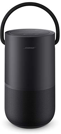 Bose Portable Smart Speaker — Wireless Bluetooth Speaker with Alexa Voice Control Built-In, Black (Renewed)