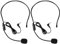 VOVIGGOL 2Pcs Microphone Headset Mic, Flexible Wired Boom for Voice Amplifier, 3.5mm Connector Jack Headset Microphone for Singing, Speaking, Teachers, Coaches, Presentations, Seniors and More