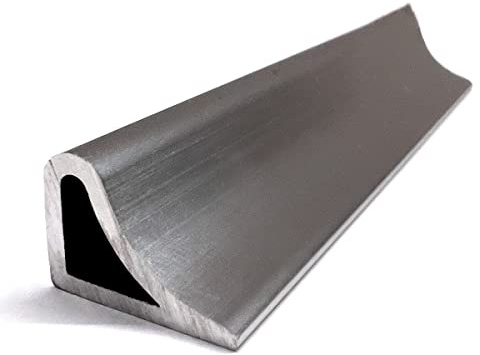 badena® Schwallschutzleiste 80cm für Dusche Set I Aluminium Schwallschutzprofil I Silikon Montage I Bodengleiche Dusche