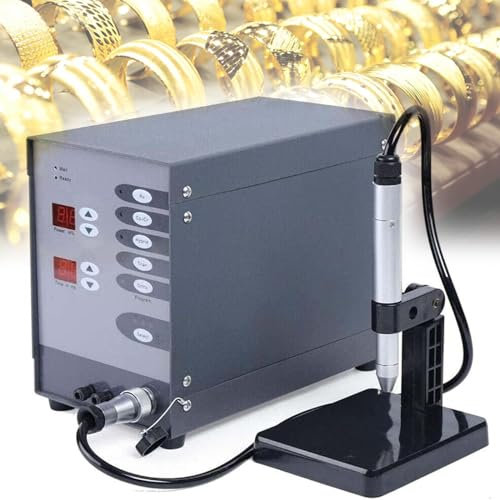ZXSYYDS Professionale Saldatrice per Gioielli,Saldatrice Laser Portatile,Strumenti Artigianali per Metallo,Argento,Platino,Riparazione di Gioielli