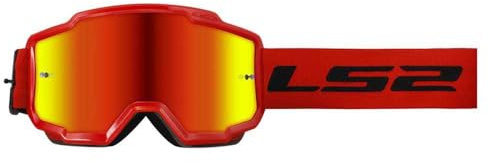 LS2 Unisex Ls2 Charger Iridium Lens Goggles. Mx/Motocross/Ski/Snow LS2 Charger Iridium Lens Goggles. MX/Motocross/Ski/Snow Orange