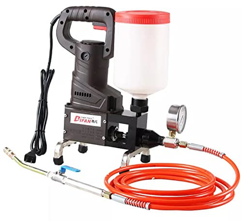Elektrische Verfugungsmaschine, Bodenverfugungsmaschine, Verfugungspumpe für Betonrisse, Leckage-Reparaturpumpenmaschine, Epoxid-/Polyurethanschaum-Einspritzpumpe, 1100 W, 220 V