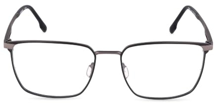 Rodenstock Brille mit Sehstärke für Herren optional mit Sonnenbrillentönung oder Blaulichtfilter, Quadratisch, gefertigt aus Titan (inklusive Brillenetui)