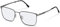 Rodenstock Quadratisch Titan Brillen in Black, Dark Grey für Herren, Brille mit Sehstärke, optional mit Sonnenbrillen tönung oder Blaulichtfilter (Modell R7153)