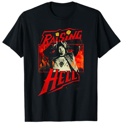 Stranger Things Eddie Munson Raising Hell T-Shirt