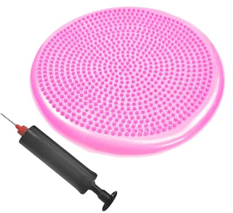 Balance Disc - Cuscino oscillante con pompa, disco di equilibrio, seduta flessibile per classe elementare, cuscinetti per equilibrio per rafforzare la stabilità del nucleo muscolare