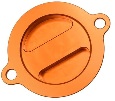 Tappo Del Filtro Dell'olio Tappo Del Serbatoio Del Motore Per SX-F XC-F EXC-F XC-W XCF-W 250 350 450 500(Orange)