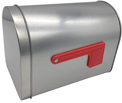 Sharplace Boîte aux lettres en fer blanc, décoration polyvalente, boîte aux lettres pour cadeaux, de rangement de Noël pour salle de classe, échange de cartes