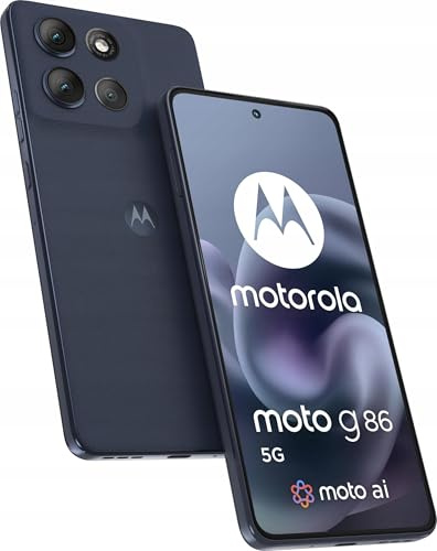 Motorola Moto G86 5G 8GB-256GB Azul Oscuro (Spellbound) Dual SIM