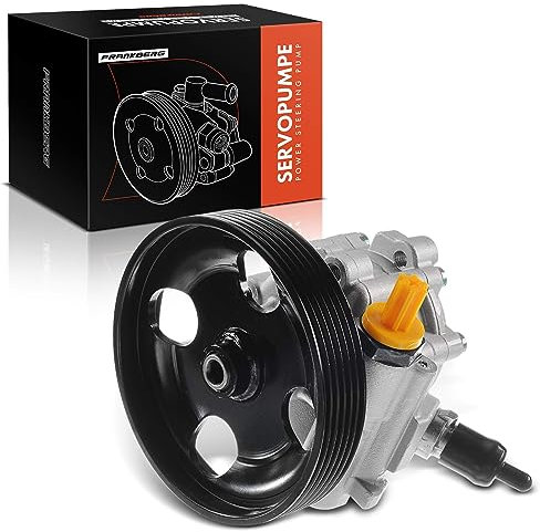 Frankberg Power Steering Pump Steering System Hydraulic Pump Compatible with Jumpy 1.6L 2007-2016 Scudo 270 1.6L 2007-2016 Exper VF3A VF3U VF3X VF3V 1.6L 2007-2016 Diesel Replace# 1400831680