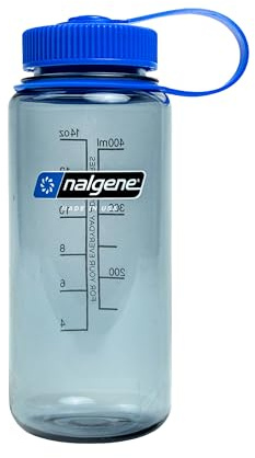 Nalgene Sustain 16oz Wm Water Bottle Grey 16 Ounce