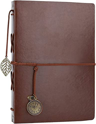 Photo Album 4x6 160 Photos, Leather Photo Albums with Writing Space With 30 Writing Paper, Travel Family Wedding Kids Graduation Ultrasound Baby Picture Album Scrapbook Photo Album