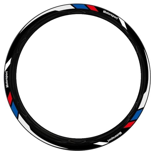 BTWSRX Adesivo per mozzo Ruota Moto Strisce Adesive per Cerchi Moto per BMW S1000RR S1000R S1000XR S1000 S 1000 RR R XR, Resistenti alla Pioggia, Adesivi per Cerchi Ruota Adesivi per Ruote(Colore 3)