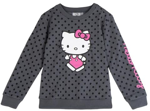 CERDÁ Life'S Little Moments Sudadera Hello Kitty diseño Original y Licencia Oficial | Ropa Infantil cómoda, Abrigada día Unisex niños