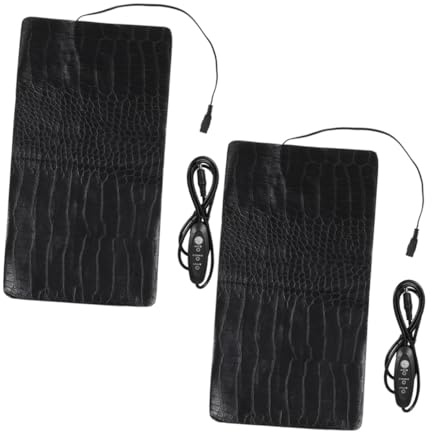 VALICLUD USB Heizkissen für Haustiere 33X18cm Tragbare Beheizte Matte mit 3 Temperaturstufen Sicherer USB Anschluss für Katzen Hunde und Reptilien