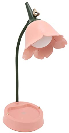 Haofy Lampe de Bureau Tactile LED à Col de Cygne, Flexible à 360 Degrés pour Bureau de Chevet – Lampe USB Rechargeable avec Batterie 1200 MAh, 3 Modes d'intensité Variable, Respectueuse des Yeux