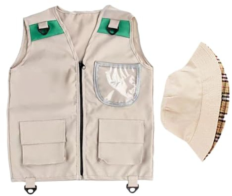 Generisch Kit de exploración para niños | Equipo de camping con | de exploración de la naturaleza para camping, senderismo, zoológico