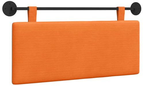 Owoxanthellate Hängendes Kopfteil Cordstoff - 110x55 cm Gepolstertes Wandkopfteil für Bett, Modernes Wandkissen und Rückenlehne für Schlafzimmer, Lounge oder Esszimmer